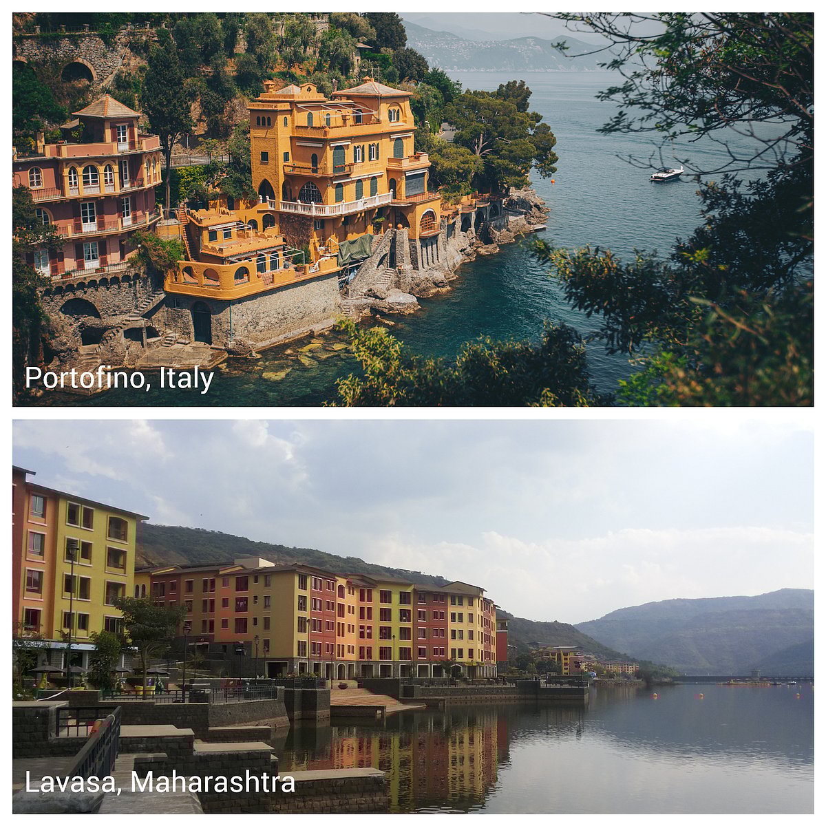 Privately developed Lavasa took style inputs from the gorgeous Italian town of Portofino